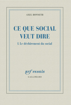 Cover of the book Ce que social veut dire