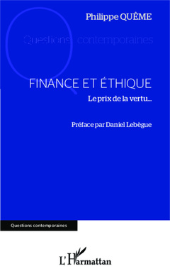 Couverture de l’ouvrage Finance et éthique