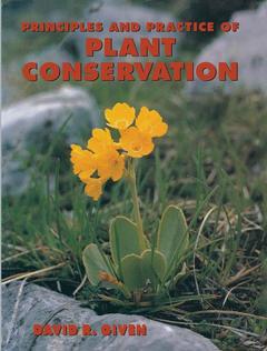 Couverture de l’ouvrage Principles and Practice of Plant Conservation