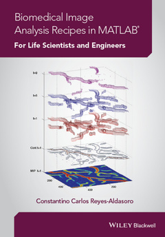 Cover of the book Biomedical Image Analysis Recipes in MATLAB