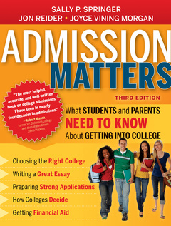 Cover of the book Admission Matters