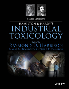 Couverture de l’ouvrage Hamilton and Hardy's Industrial Toxicology