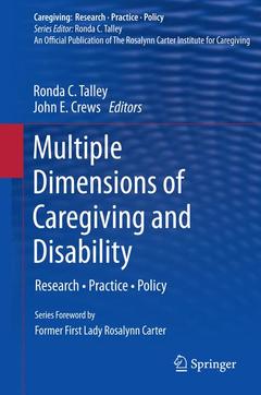 Couverture de l’ouvrage Multiple Dimensions of Caregiving and Disability