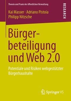 Couverture de l’ouvrage Bürgerbeteiligung und Web 2.0