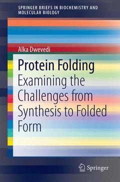 Couverture de l’ouvrage Protein Folding