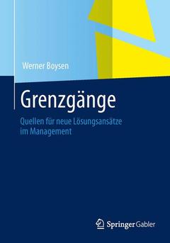 Couverture de l’ouvrage Grenzgänge im Management