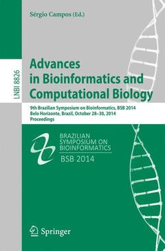 Couverture de l’ouvrage Advances in Bioinformatics and Computational Biology