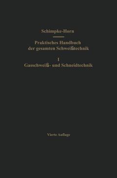 Couverture de l’ouvrage Praktisches Handbuch der gesamten Schweißtechnik