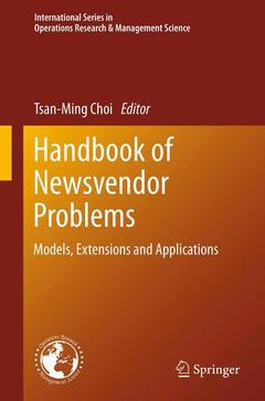 Cover of the book Handbook of Newsvendor Problems