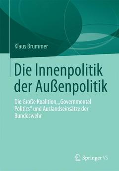 Couverture de l’ouvrage Die Innenpolitik der Außenpolitik
