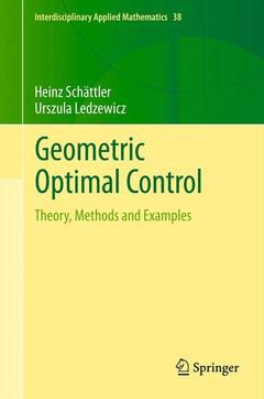 Couverture de l’ouvrage Geometric Optimal Control