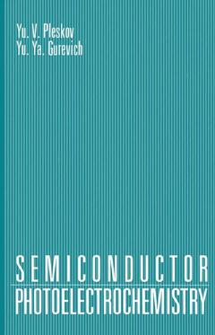 Couverture de l’ouvrage Semiconductor Photoelectrochemistry