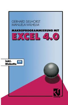 Couverture de l’ouvrage Makroprogrammierung mit Excel 4.0
