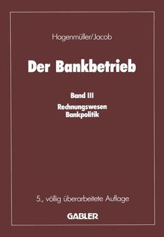 Couverture de l’ouvrage Der Bankbetrieb
