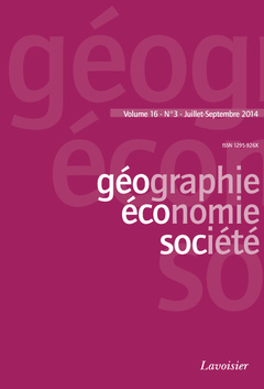 Couverture de l’ouvrage Géographie, économie, société