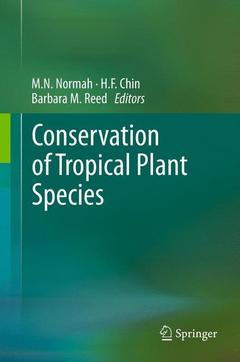 Couverture de l’ouvrage Conservation of Tropical Plant Species