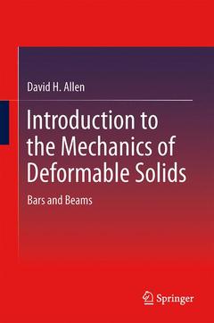 Cover of the book Introduction to the Mechanics of Deformable Solids