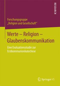 Couverture de l’ouvrage Werte - Religion - Glaubenskommunikation