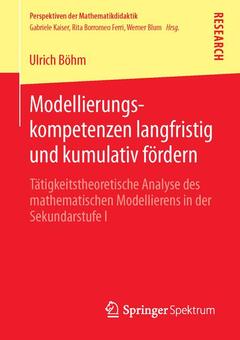 Couverture de l’ouvrage Modellierungskompetenzen langfristig und kumulativ fördern