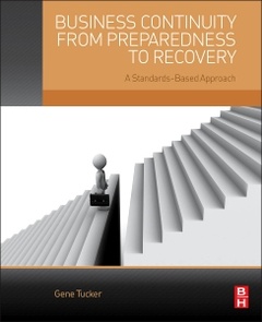 Couverture de l’ouvrage Business Continuity from Preparedness to Recovery