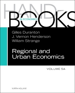 Cover of the book Handbook of Regional and Urban Economics