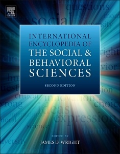 Couverture de l’ouvrage International Encyclopedia of the Social & Behavioral Sciences