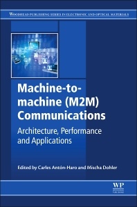 Couverture de l’ouvrage Machine-to-machine (M2M) Communications