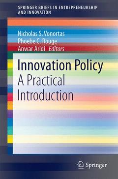 Couverture de l’ouvrage Innovation Policy