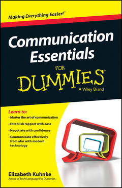 Couverture de l’ouvrage Communication Essentials For Dummies