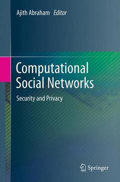Cover of the book Computational Social Networks