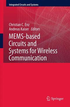 Couverture de l’ouvrage MEMS-based Circuits and Systems for Wireless Communication