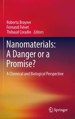 Couverture de l’ouvrage Nanomaterials: A Danger or a Promise?