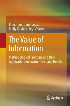 Cover of the book The Value of Information