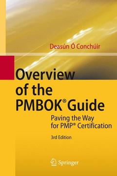 Couverture de l’ouvrage Overview of the PMBOK® Guide