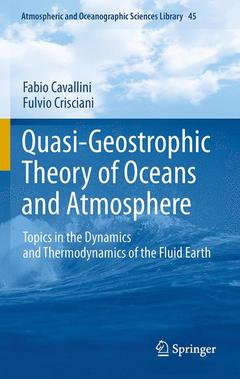 Cover of the book Quasi-Geostrophic Theory of Oceans and Atmosphere