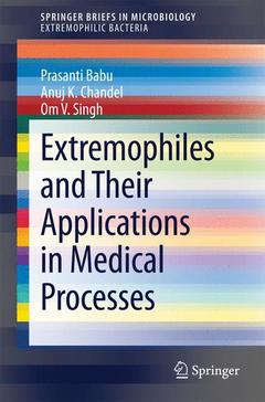 Couverture de l’ouvrage Extremophiles and Their Applications in Medical Processes