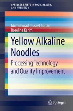 Couverture de l’ouvrage Yellow Alkaline Noodles