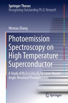 Couverture de l’ouvrage Photoemission Spectroscopy on High Temperature Superconductor