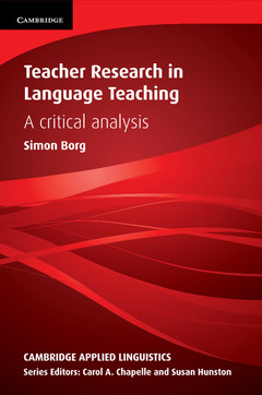 Couverture de l’ouvrage Teacher Research in Language Teaching
