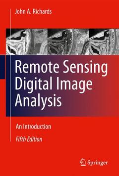 Couverture de l’ouvrage Remote Sensing Digital Image Analysis