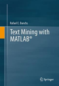 Couverture de l’ouvrage Text Mining with MATLAB®