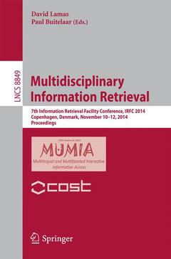 Cover of the book Multidisciplinary Information Retrieval