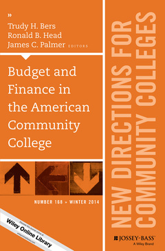 Couverture de l’ouvrage Budget and Finance in the American Community College