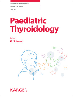 Couverture de l’ouvrage Paediatric Thyroidology