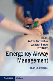 Couverture de l’ouvrage Emergency Airway Management