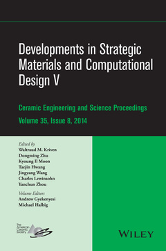 Couverture de l’ouvrage Developments in Strategic Materials and Computational Design V