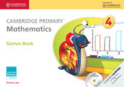 Cover of the book Cambridge Primary Mathematics Stage 4 Games Book with CD-ROM