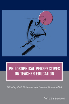 Couverture de l’ouvrage Philosophical Perspectives on Teacher Education