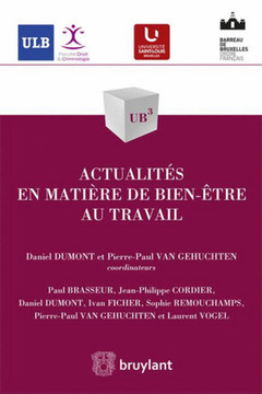 Cover of the book Actualités en matière de bien-être au travail