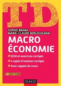 Couverture de l’ouvrage TD Macroéconomie - 5e édition